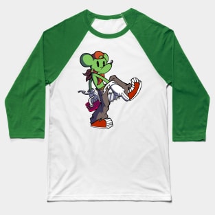 Mad Mouse Baseball T-Shirt